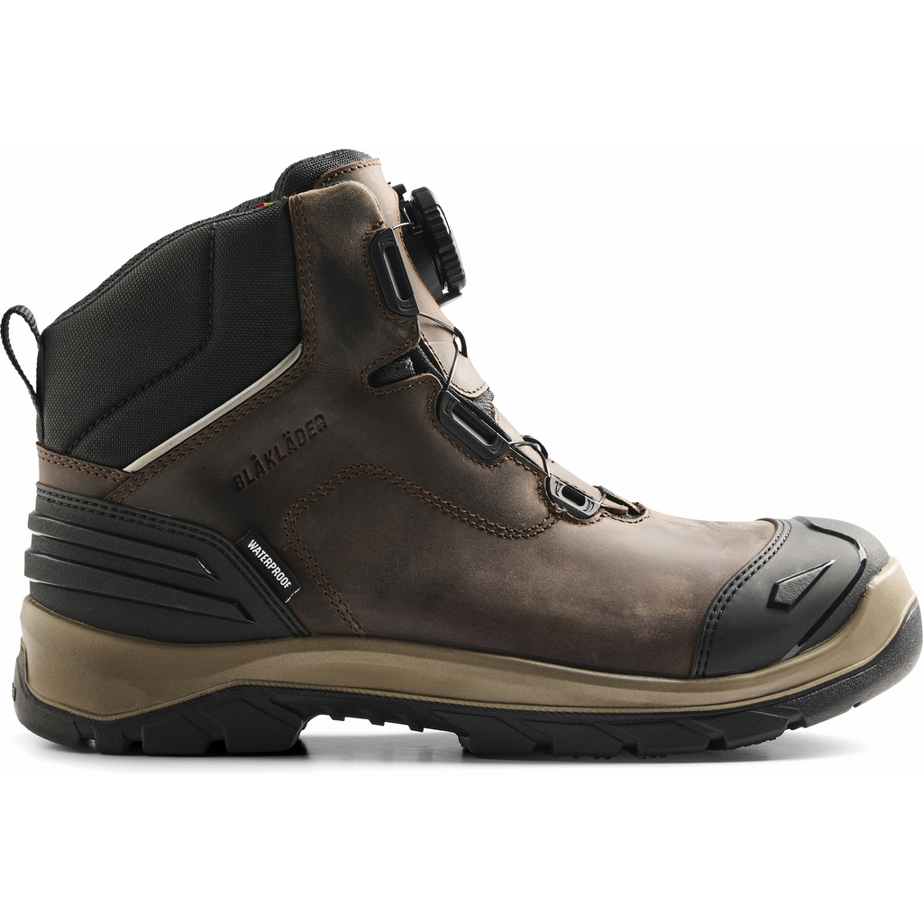 Blaklader ELITE Safety Boot S7S Waterproof, Brown/Black