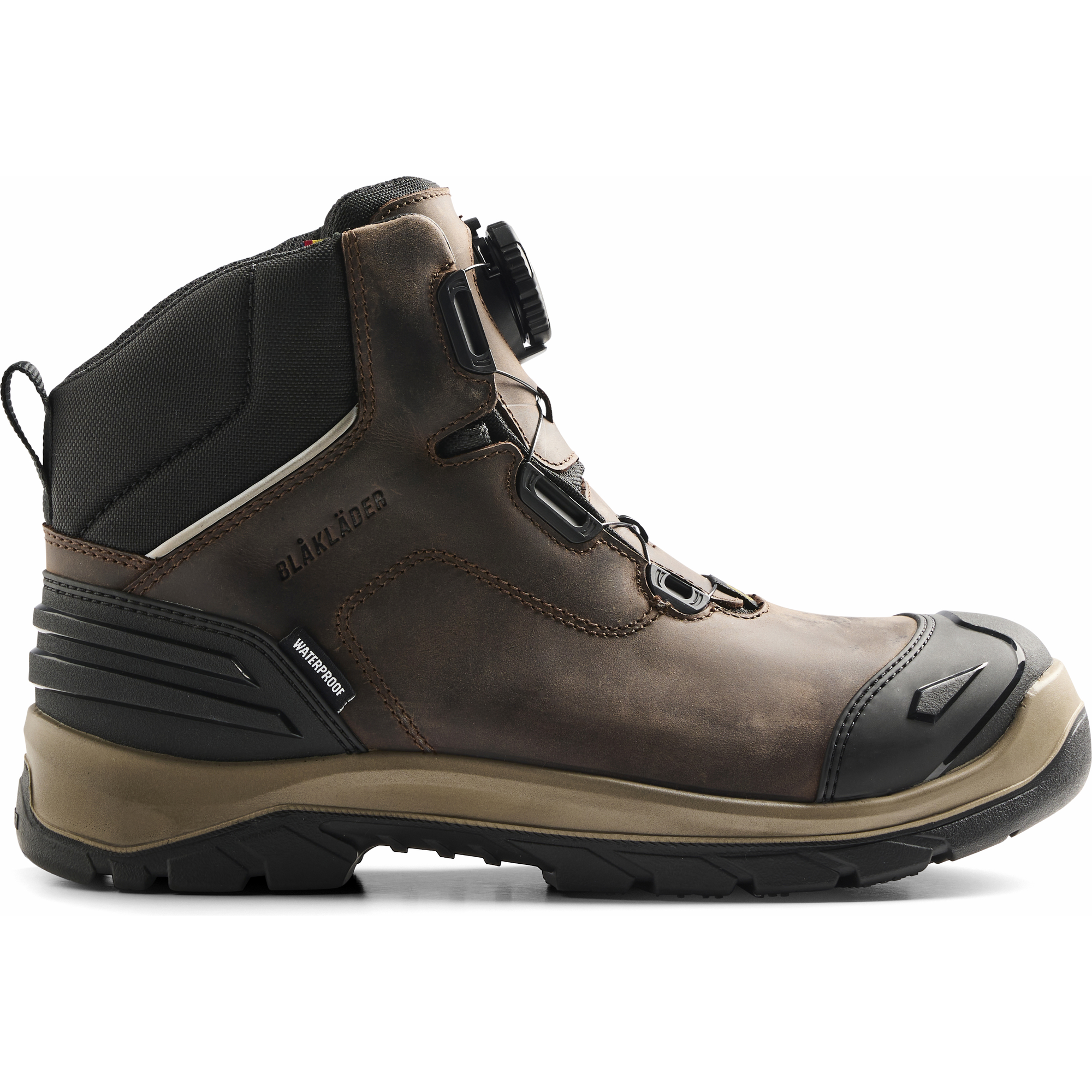Blaklader ELITE Safety Boot S7S Waterproof, Brown/Black