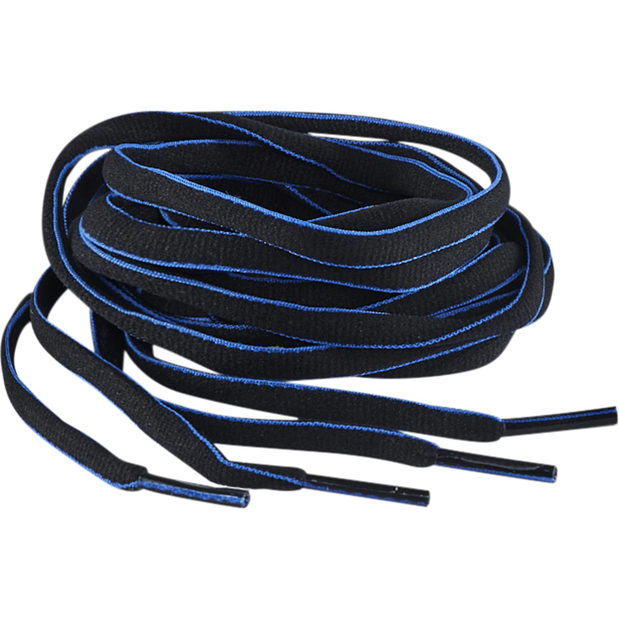 Blaklader Original Shoelaces, Black/Royal Blue