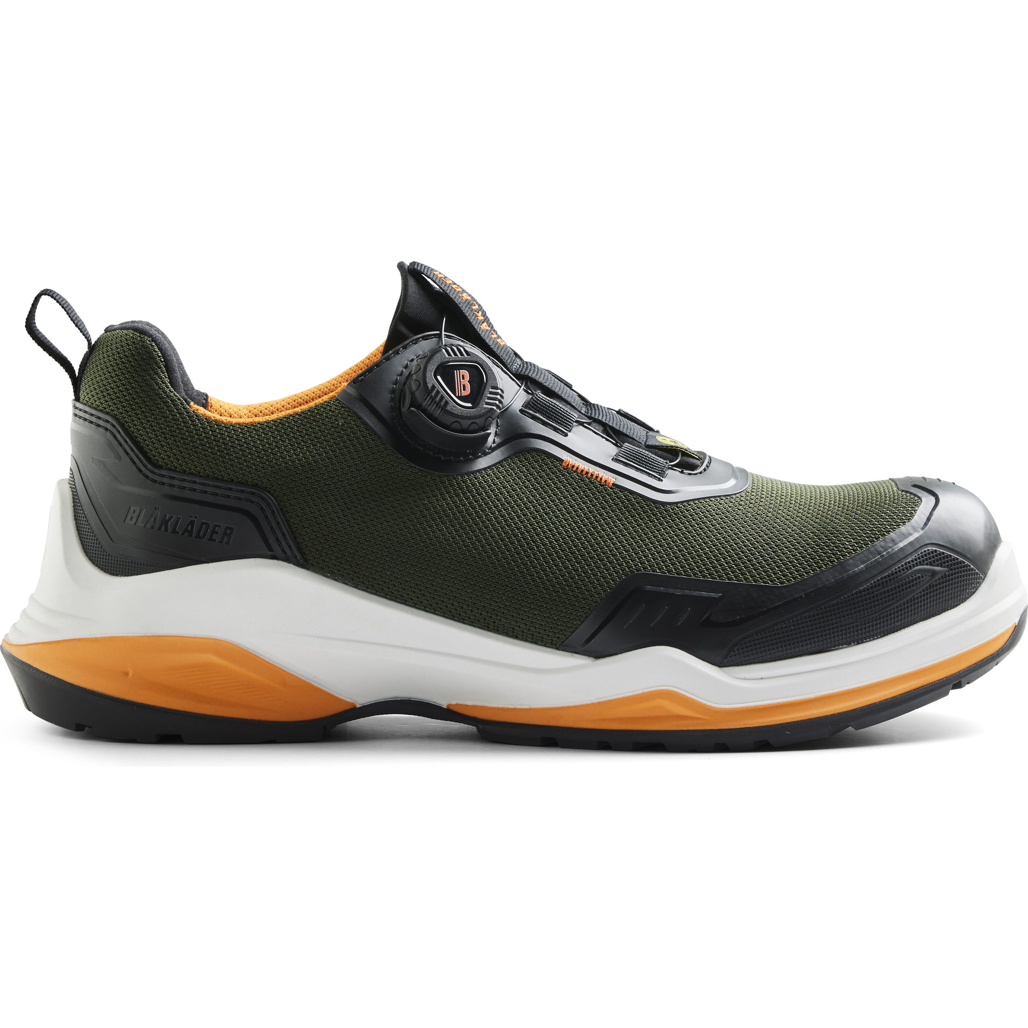 Blaklader STRIKER Safety Shoe, Forest Green/Rust