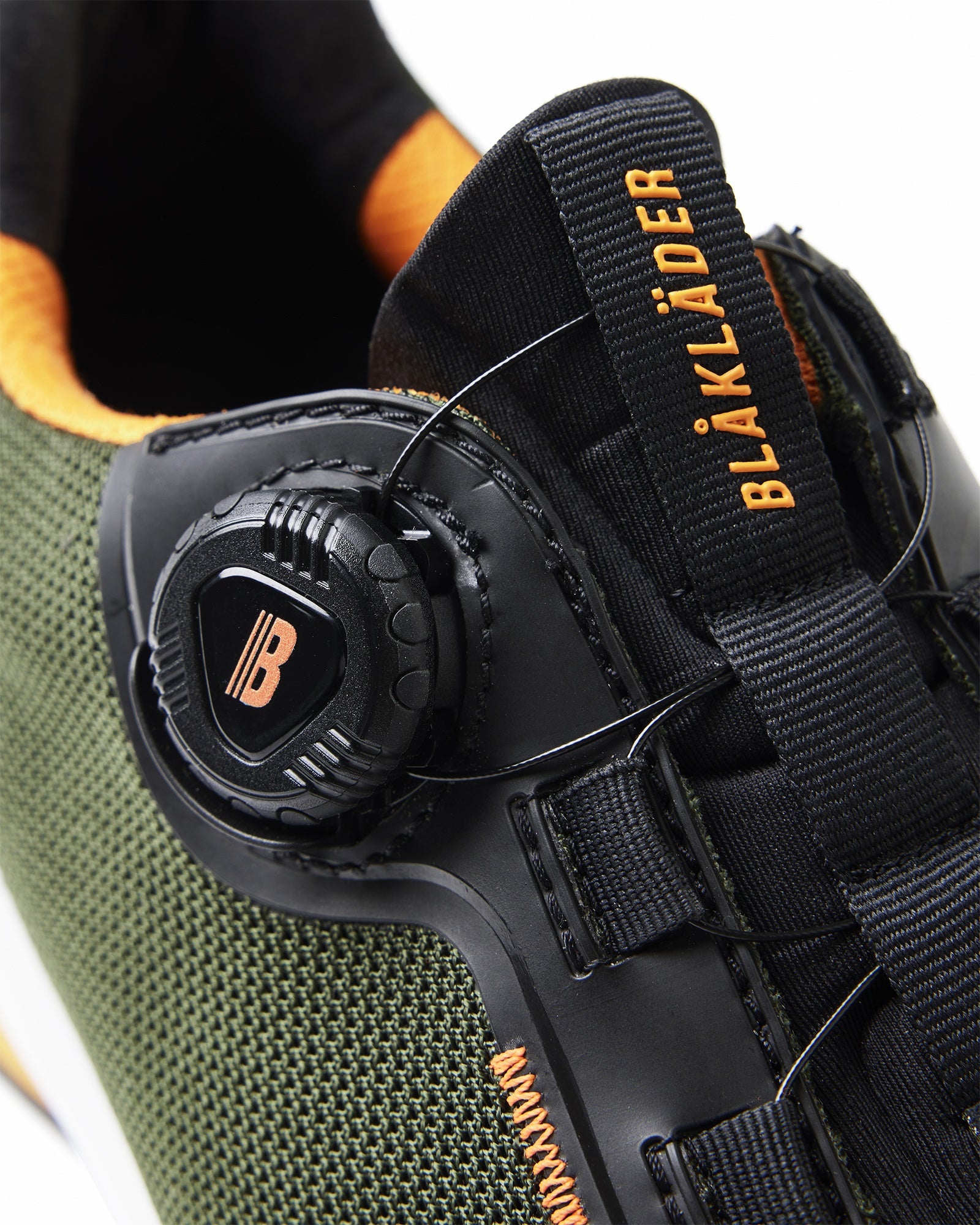 Blaklader STRIKER Safety Shoe, Forest Green/Rust (6)