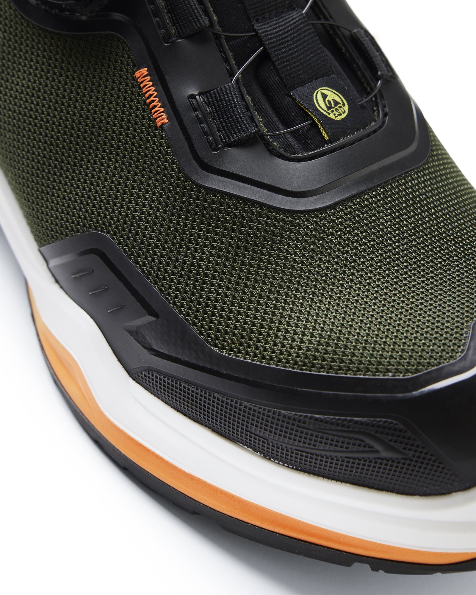Blaklader STRIKER Safety Shoe, Forest Green/Rust (7)