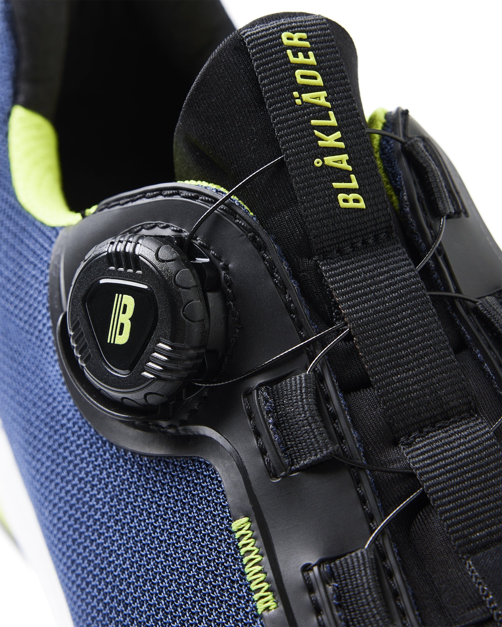 Blaklader STRIKER Safety Shoe, Dark Blue/Lime Green (6)