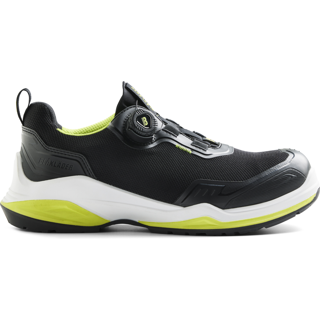 Blaklader STRIKER Safety Shoe, Black/Lime Green