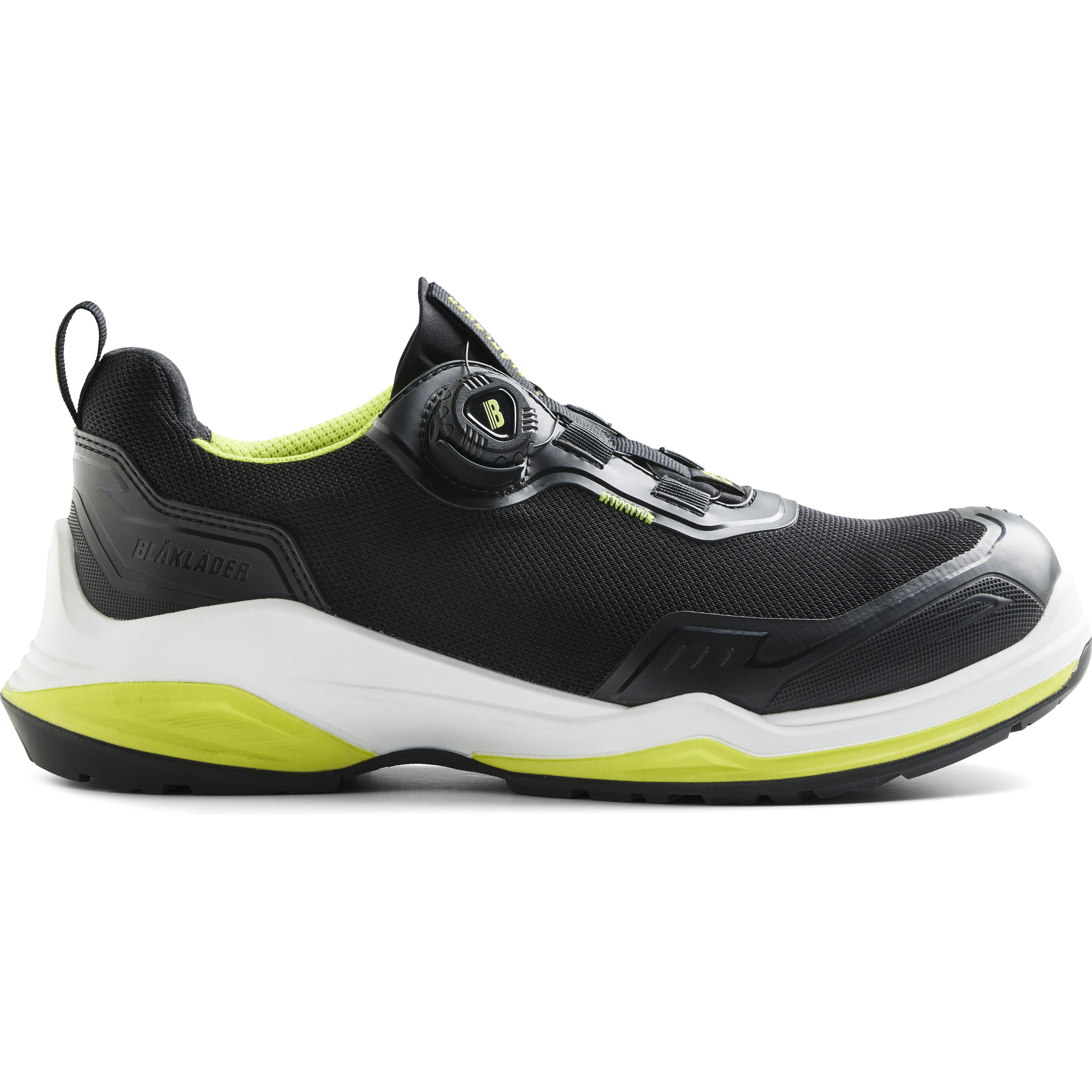 Blaklader STRIKER Safety Shoe, Black/Lime Green