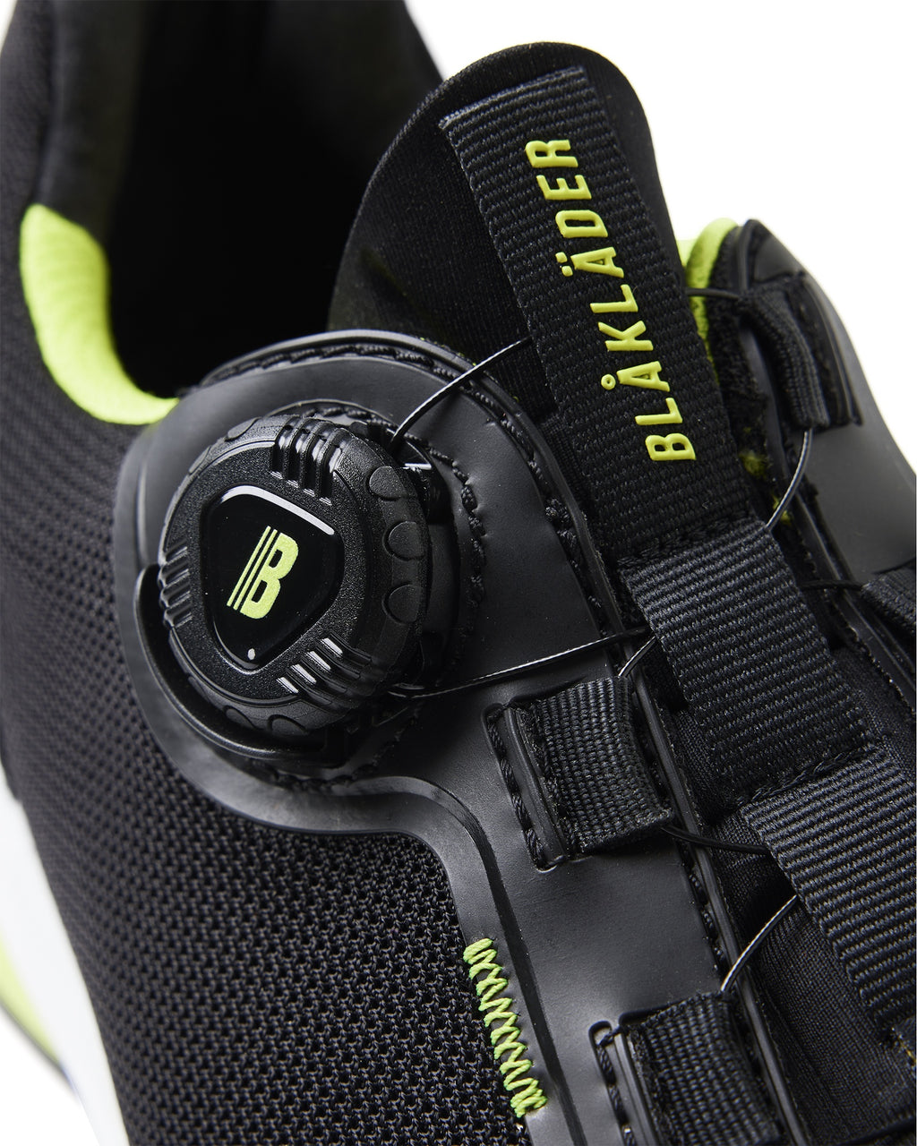 Blaklader STRIKER Safety Shoe, Black/Lime Green (6)