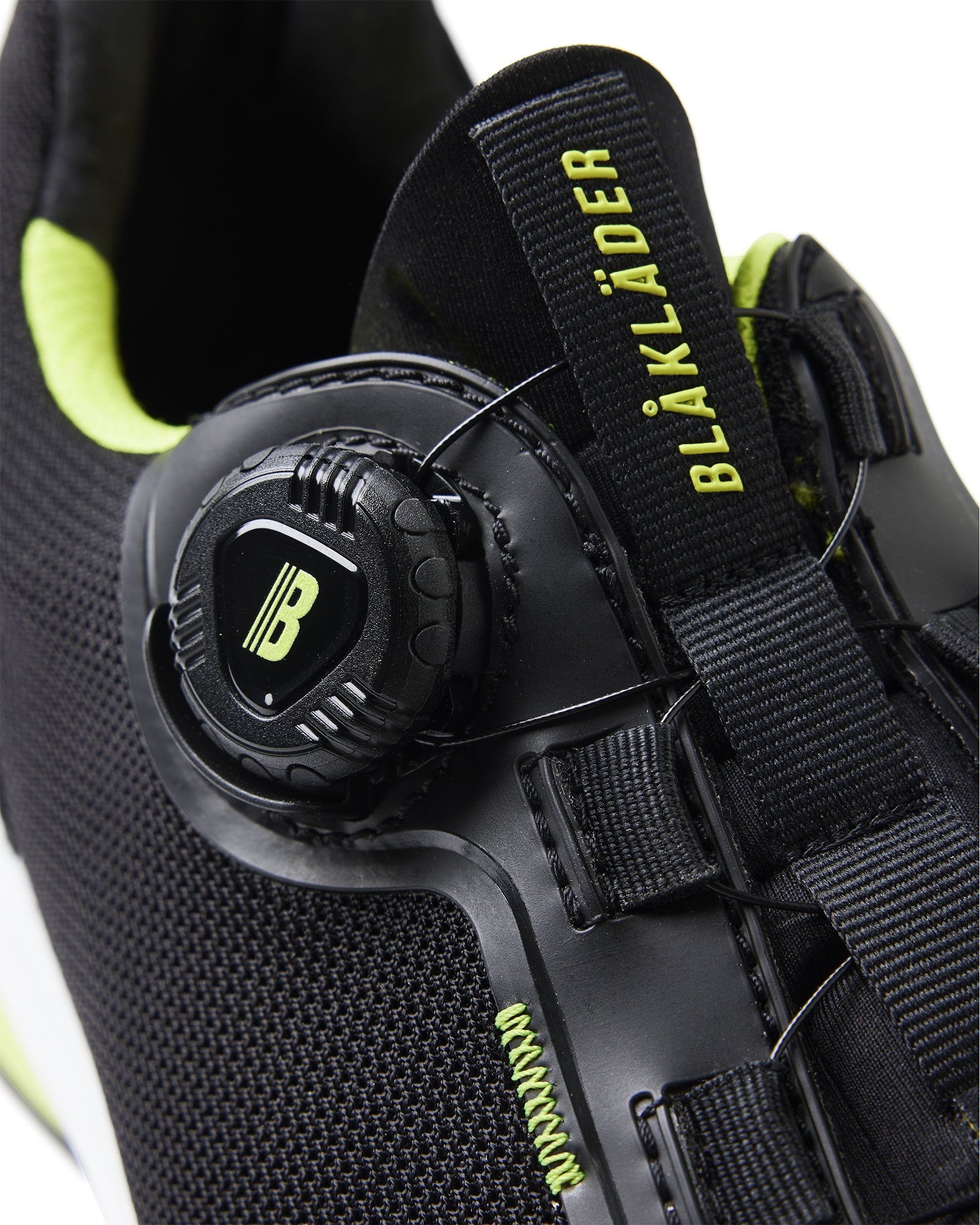 Blaklader STRIKER Safety Shoe, Black/Lime Green (6)
