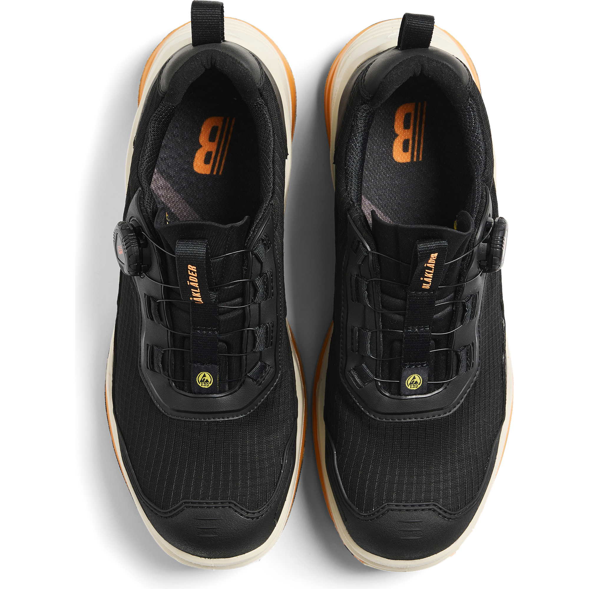 Blaklader STRIKER Safety Shoe S7S Waterproof, Black/Rust (2)