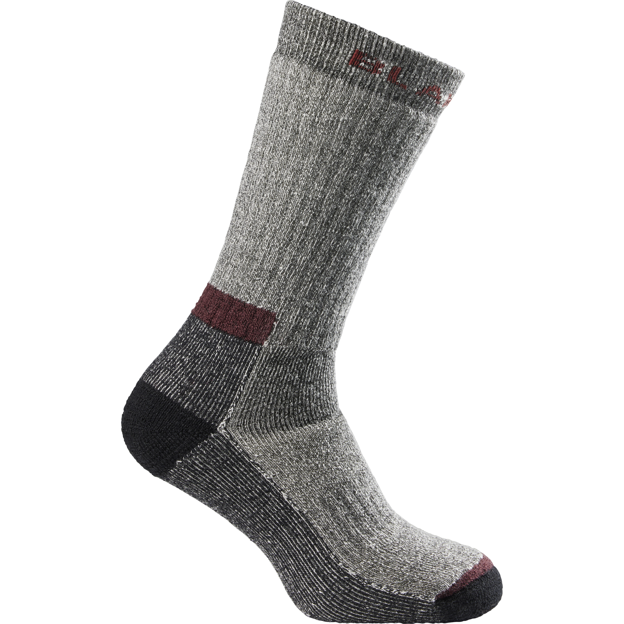 Blaklader Thick Wool Socks, Black Melange