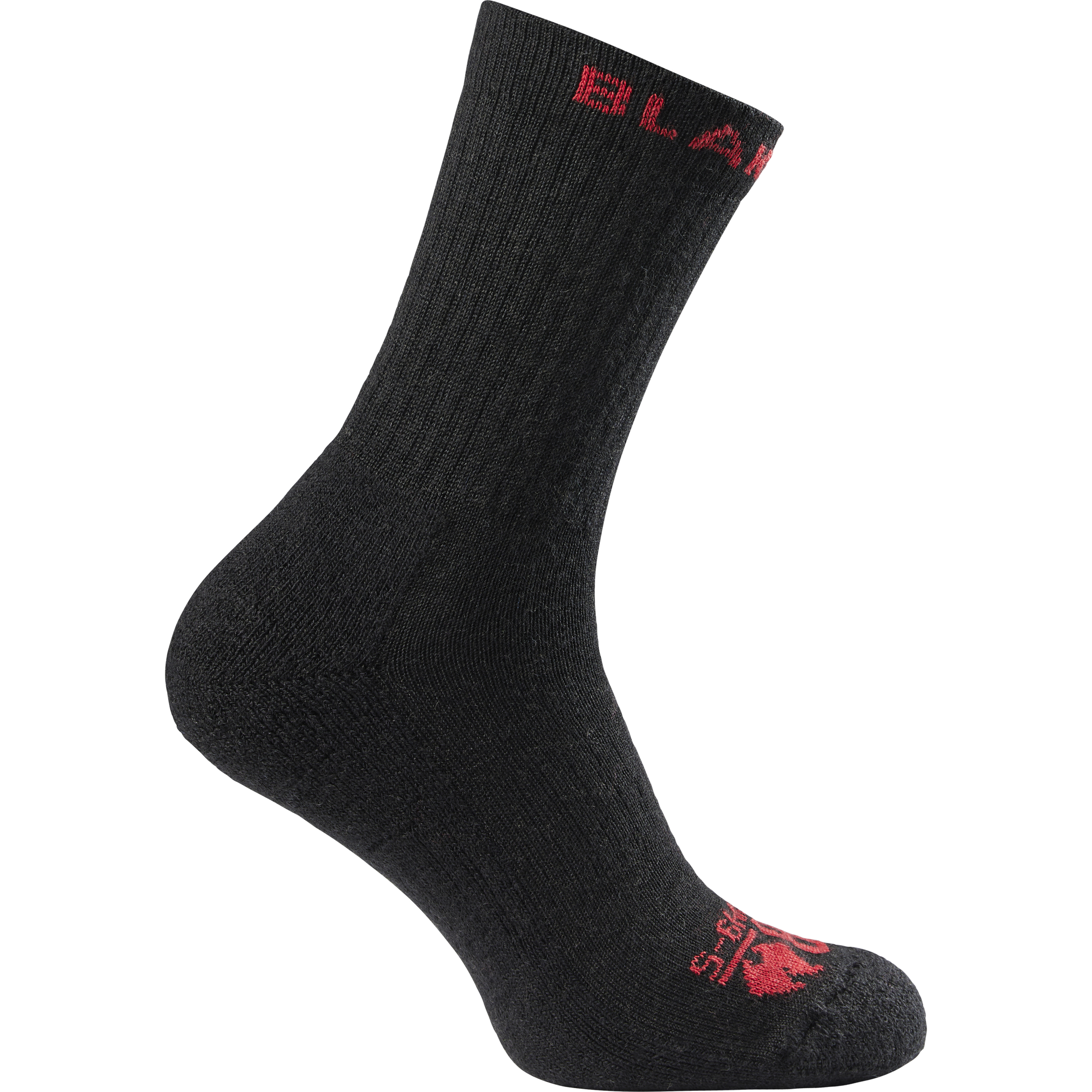 Blaklader Flame Retardant Wool Sock, Black