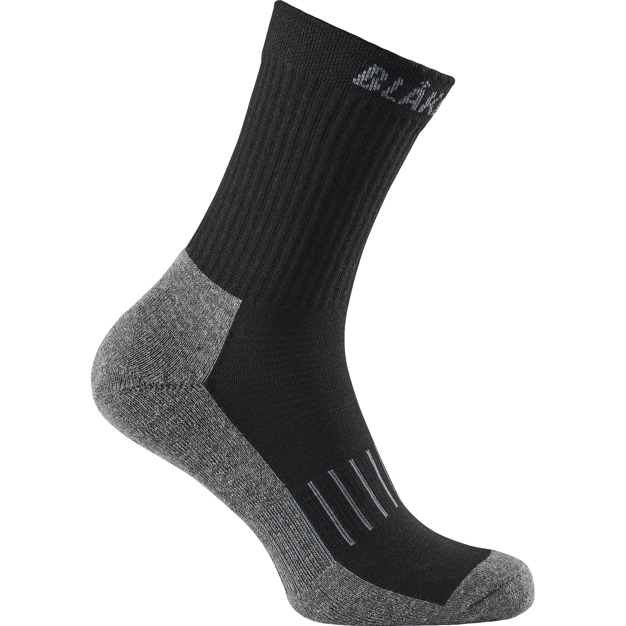 Blaklader Cotton Socks, Black/Dark Grey 3 pairs