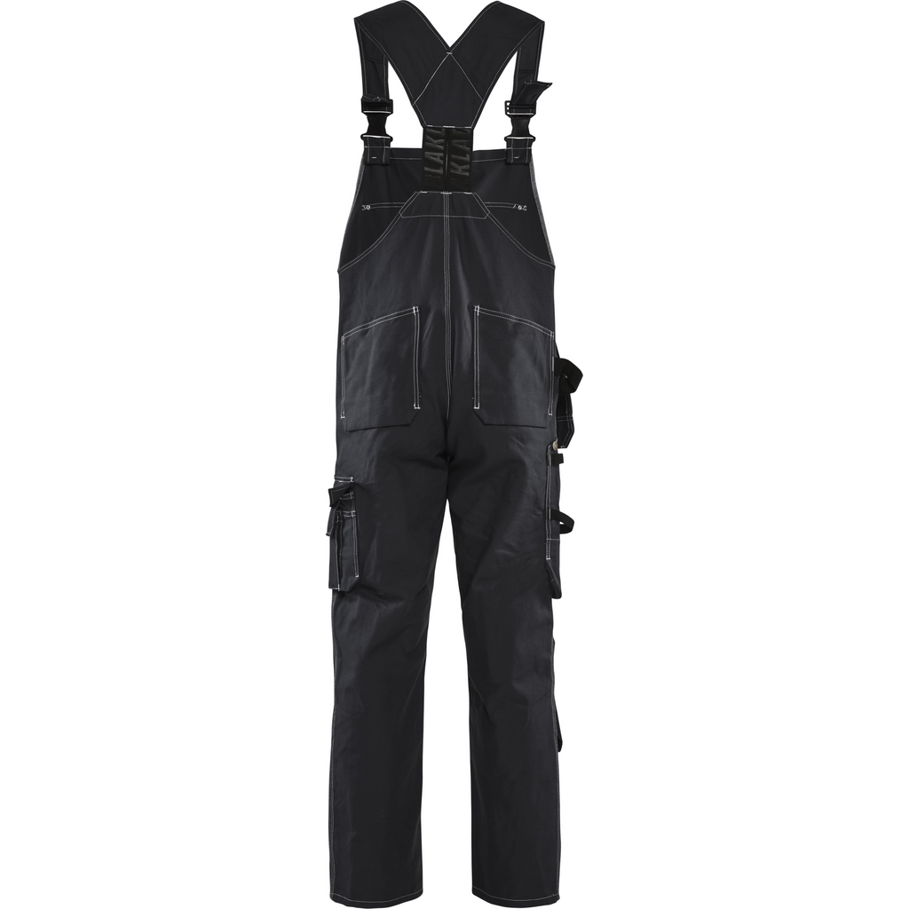 Blaklader Bib and Brace, Black (4)