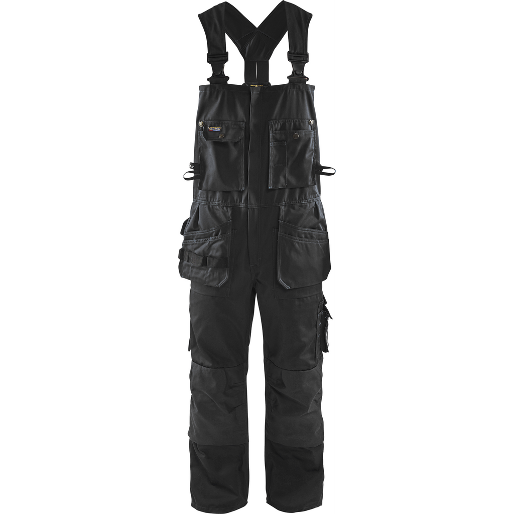 Blaklader Multi-Function Bib and Brace, Black