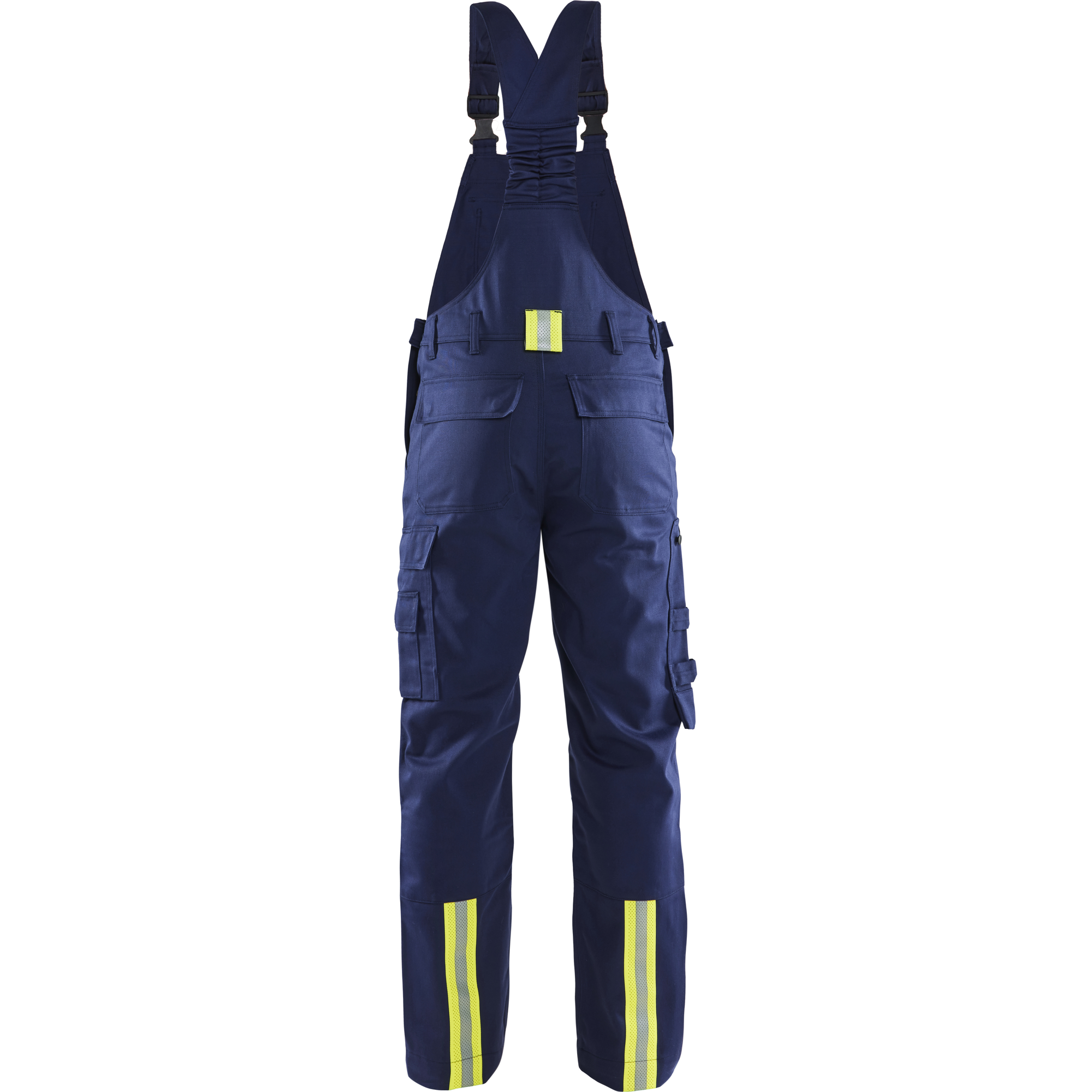 Blaklader Welding Bib and Brace, Navy/ Yellow (4)