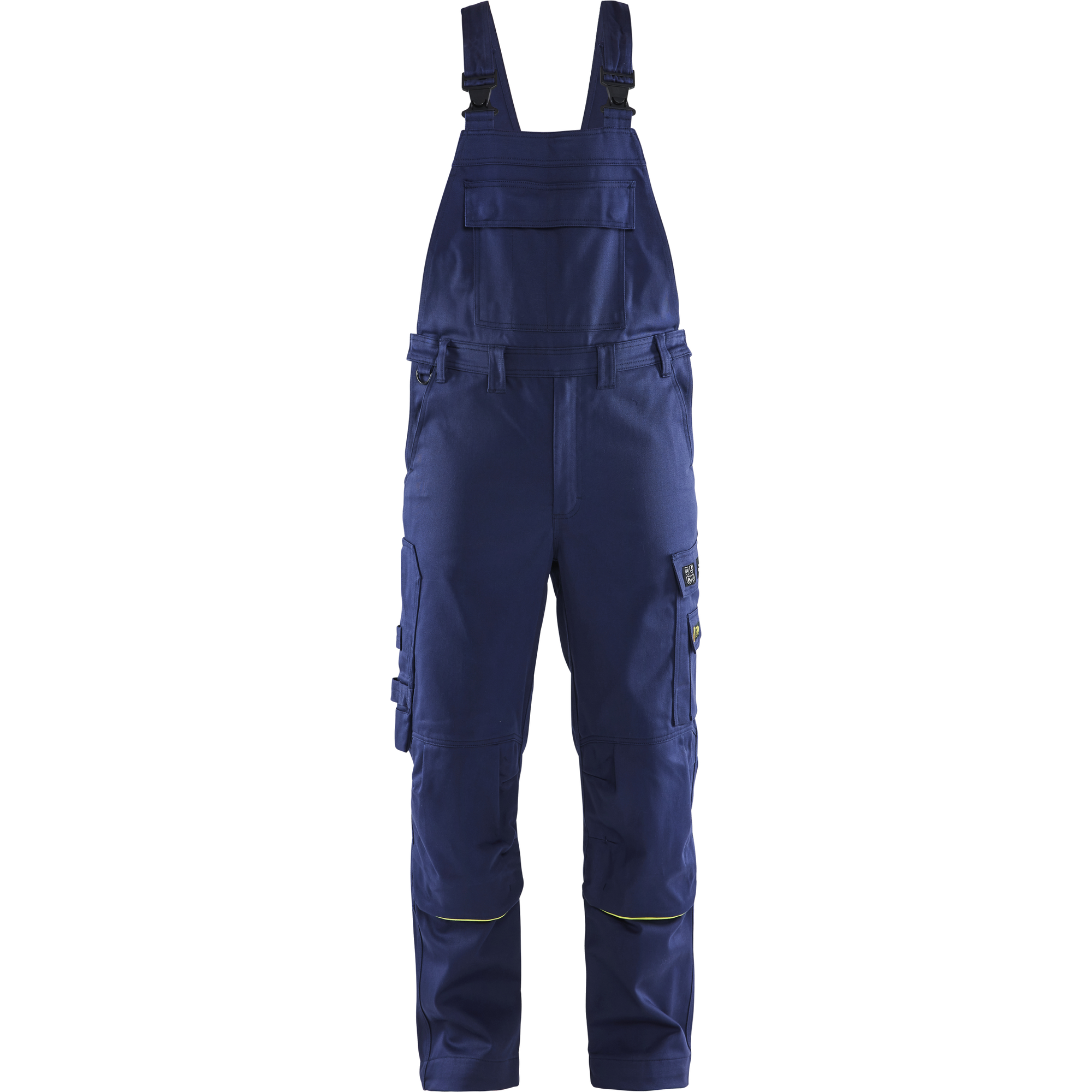 Blaklader Welding Bib and Brace, Navy/ Yellow