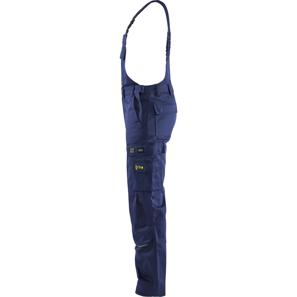 Blaklader Welding Bib and Brace, Navy/ Yellow (3)