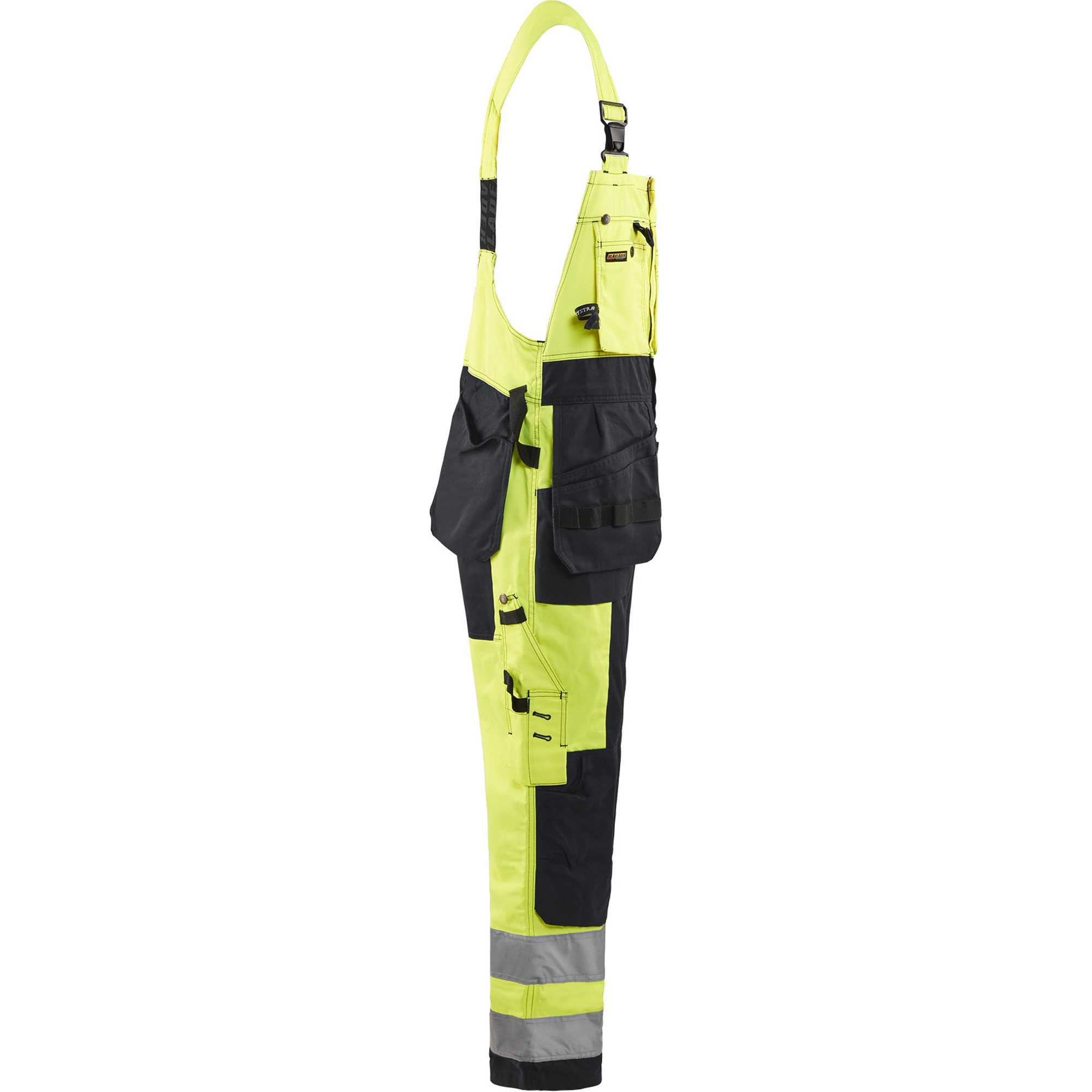 Blaklader High Vis Bib and Brace, Yellow/Black (2)