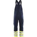 Blaklader Steel Bib and Brace, Navy/Yellow