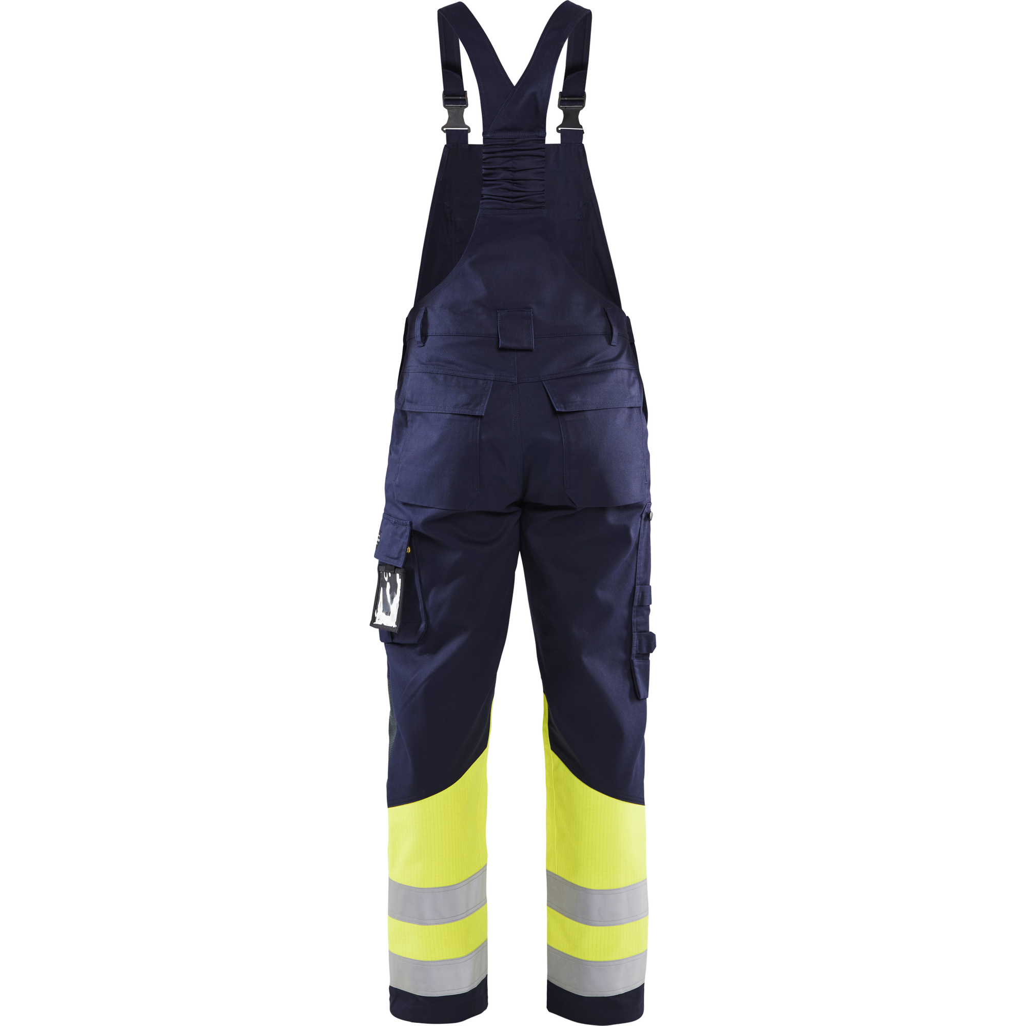 Blaklader Multi-Norm Bib and Brace, Navy/Yellow (4)