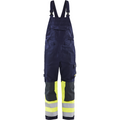 Blaklader Multi-Norm Bib and Brace, Navy/Yellow