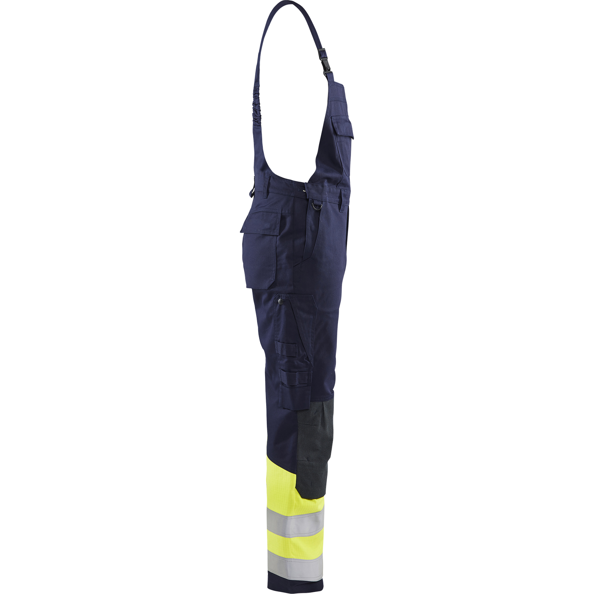 Blaklader Multi-Norm Bib and Brace, Navy/Yellow (2)