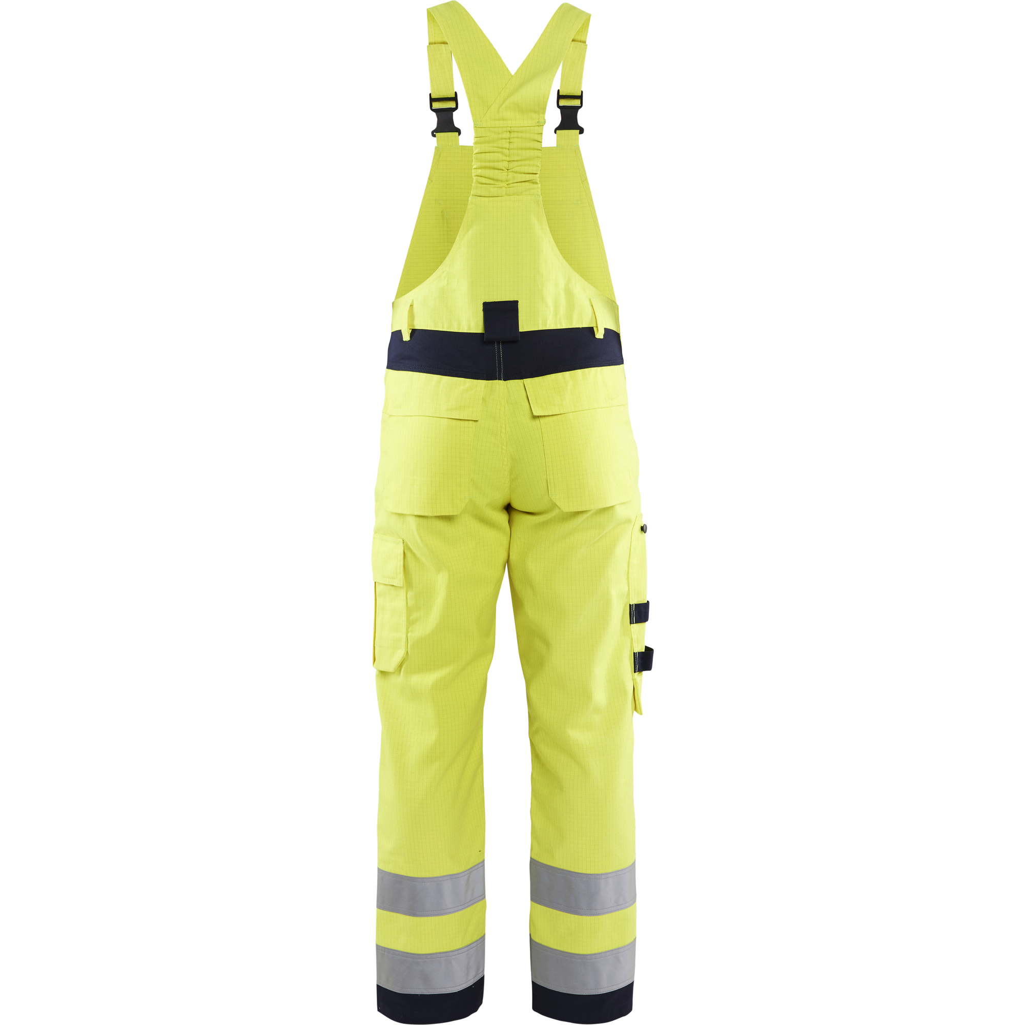 Blaklader Multinorm Bib and Brace, Yellow/Navy (4)