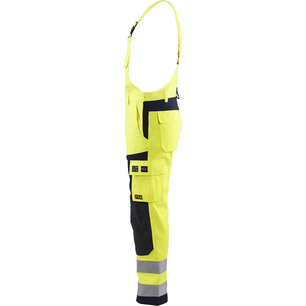 Blaklader Multinorm Bib and Brace, Yellow/Navy (3)