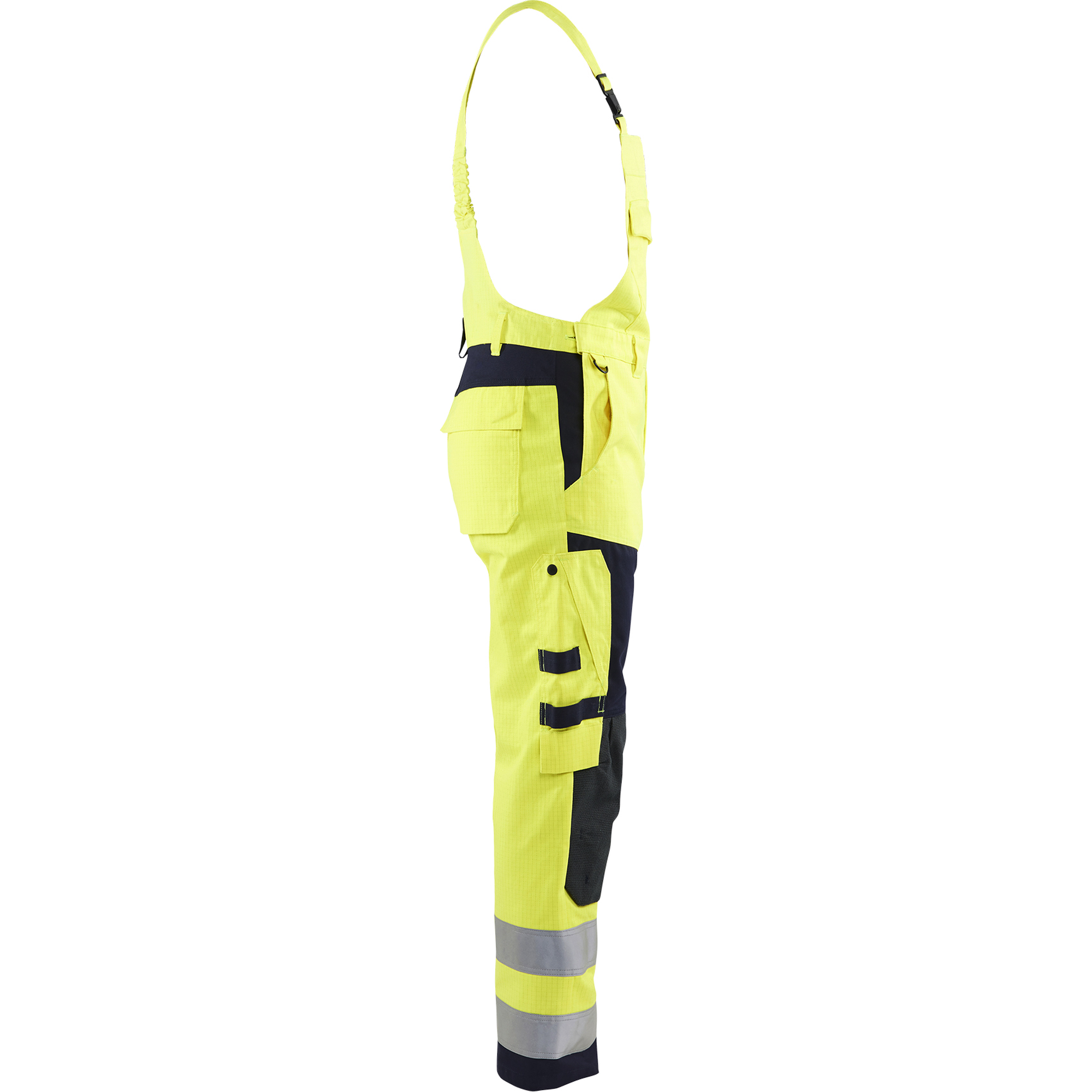 Blaklader Multinorm Bib and Brace, Yellow/Navy (2)