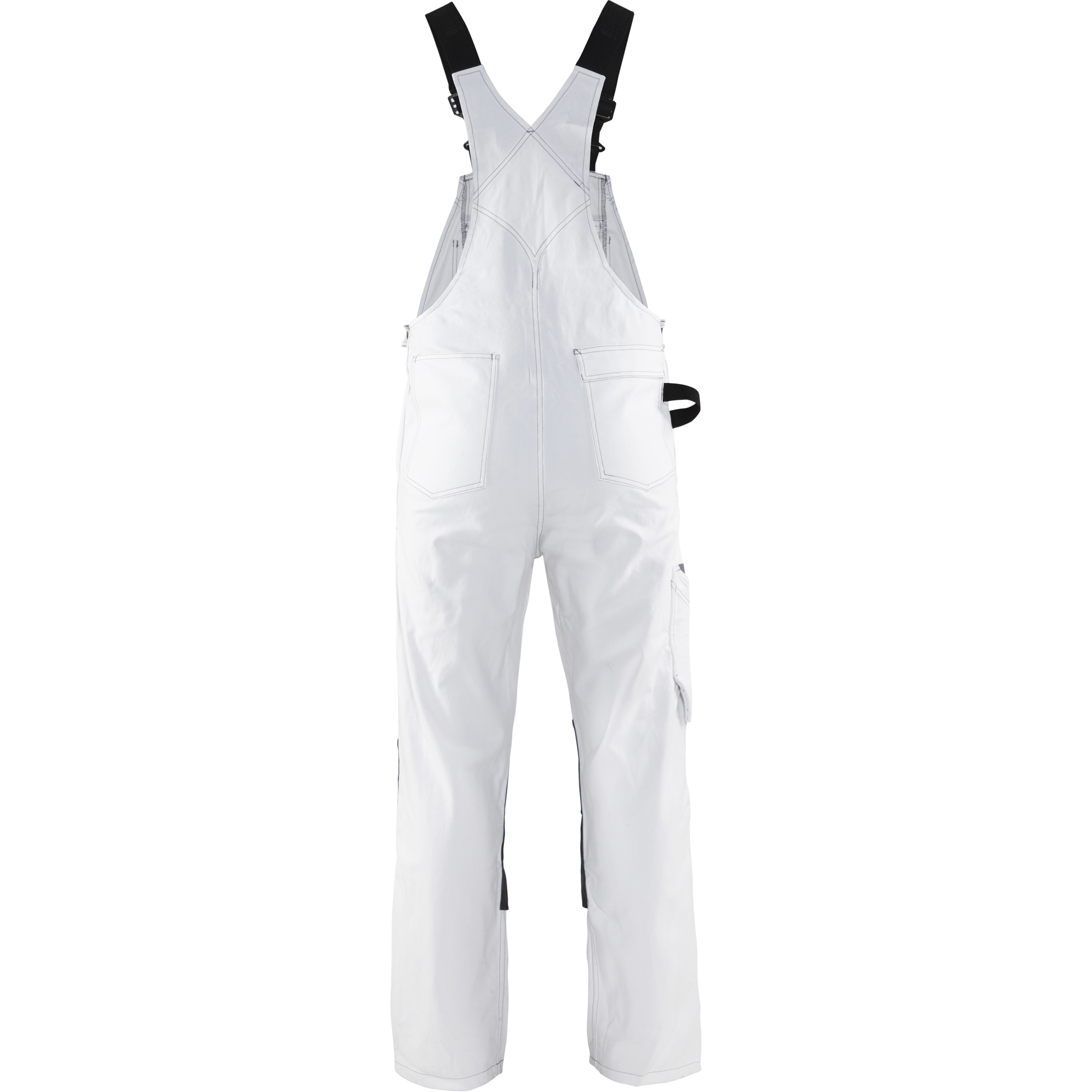 Blaklader Painters Bib and Brace, White/Dark Grey (4)