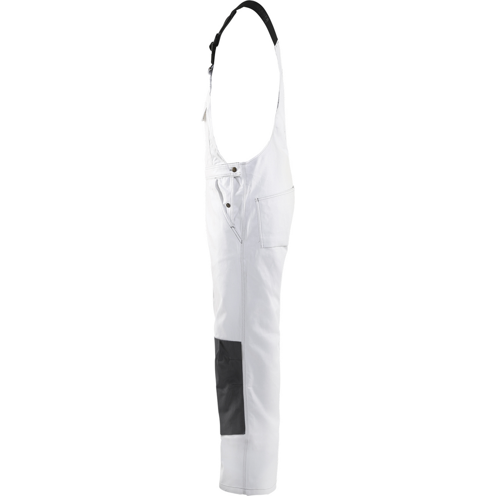 Blaklader Painters Bib and Brace, White/Dark Grey (3)