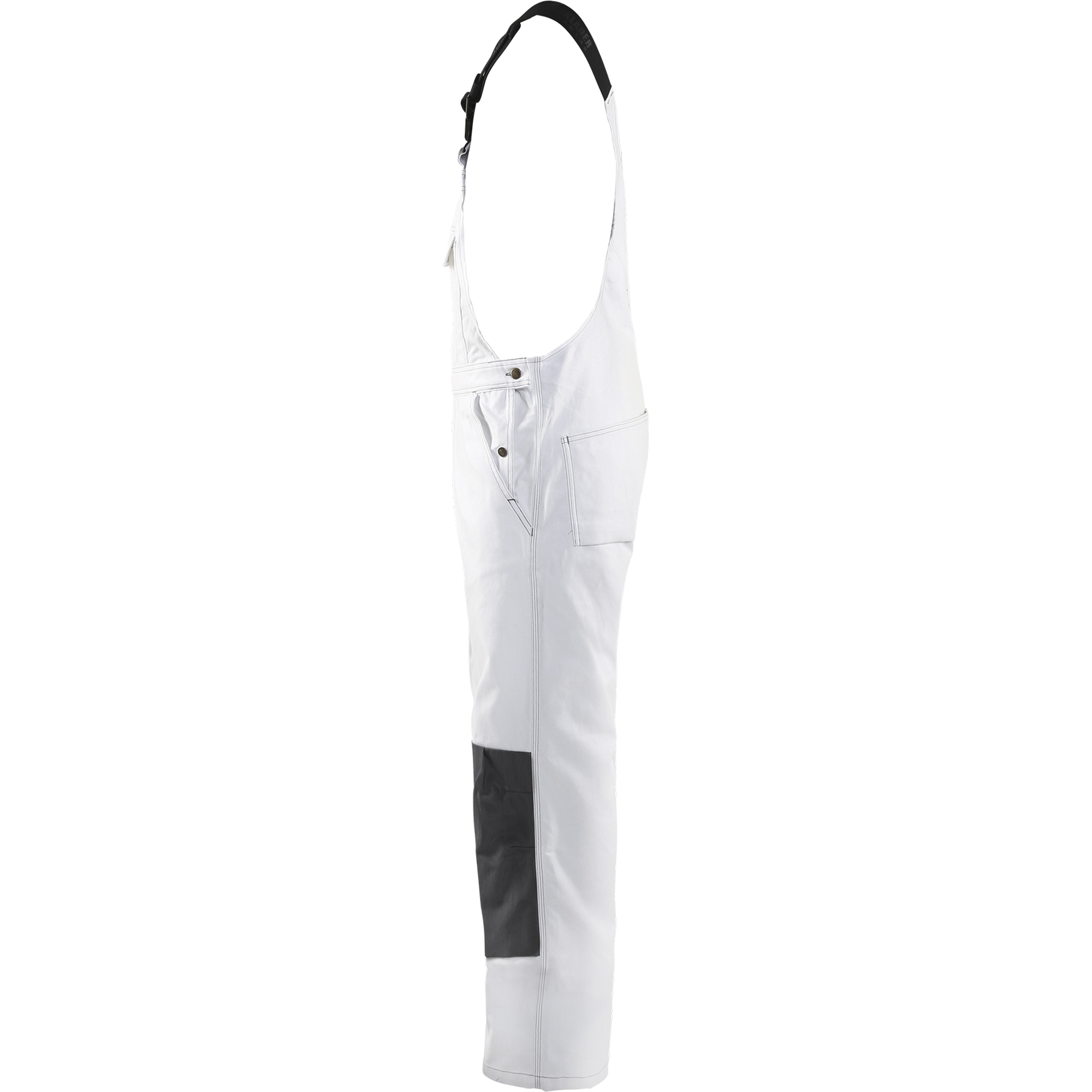 Blaklader Painters Bib and Brace, White/Dark Grey (3)
