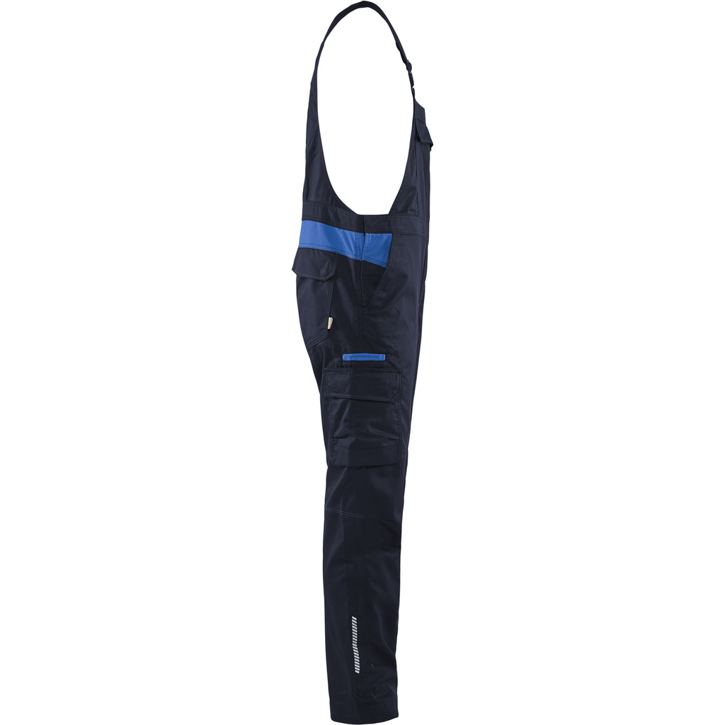 Blaklader Industry Bib and Brace, Navy/Royal Blue (2)