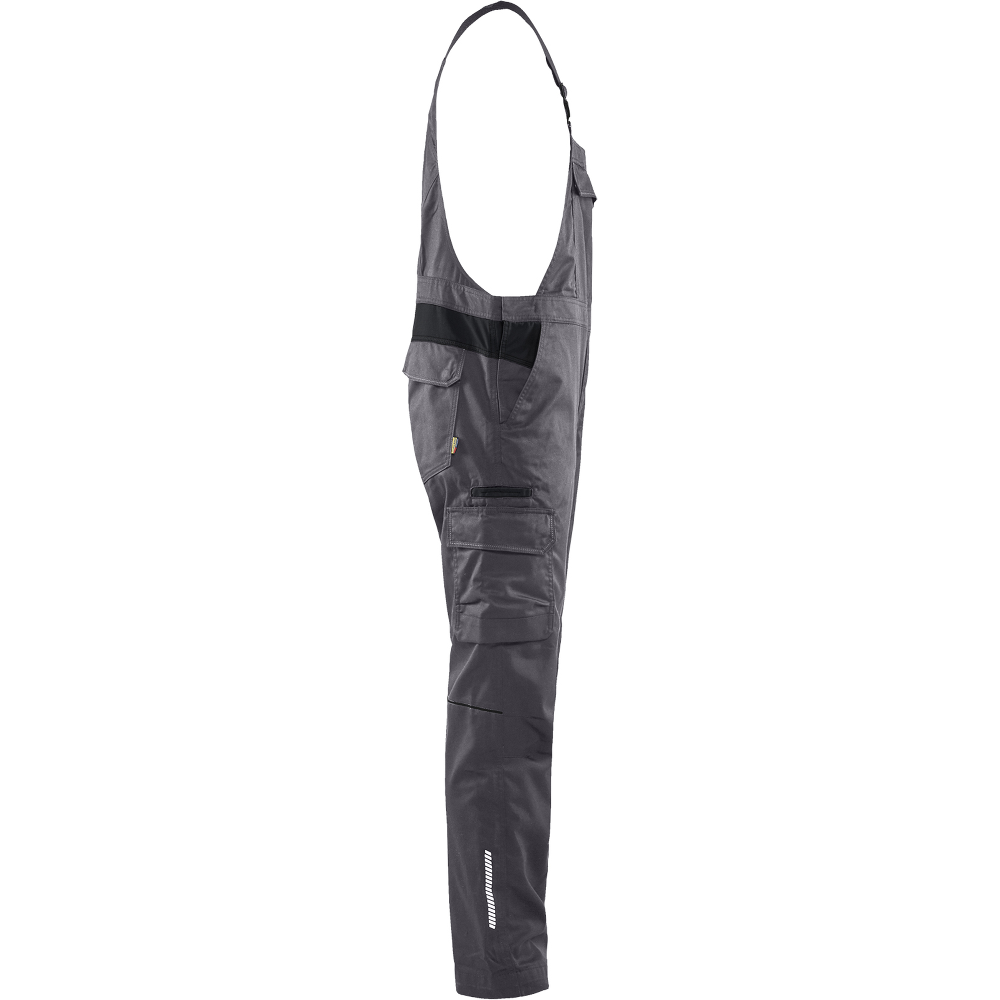 Blaklader Industry Bib and Brace, Medium Grey/Black (2)