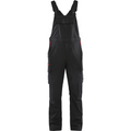 Blaklader Industry Bib and Brace, Black/Red