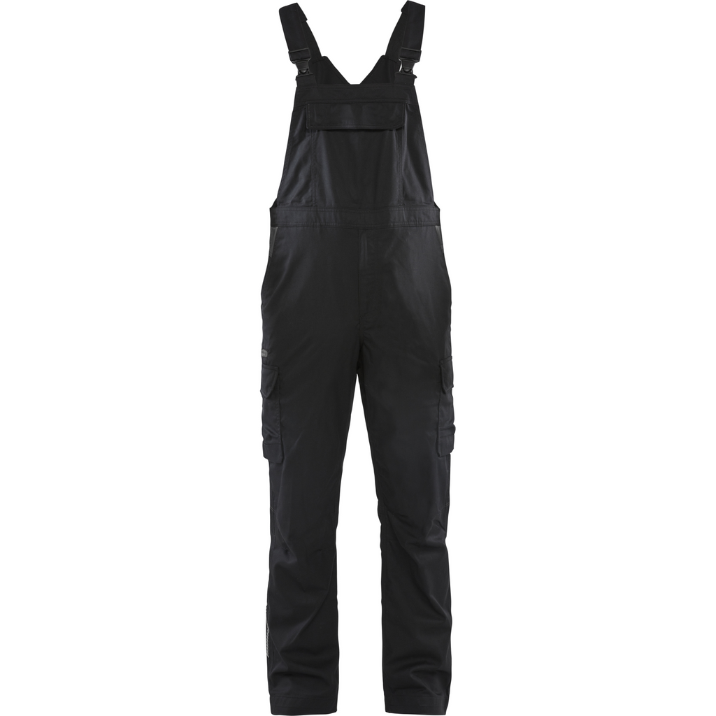 Blaklader Industry Bib and Brace, Black/Dark Grey