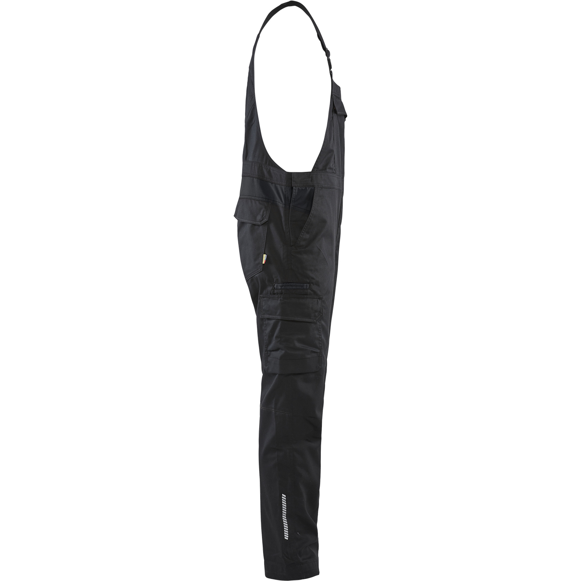 Blaklader Industry Bib and Brace, Black/Dark Grey (2)