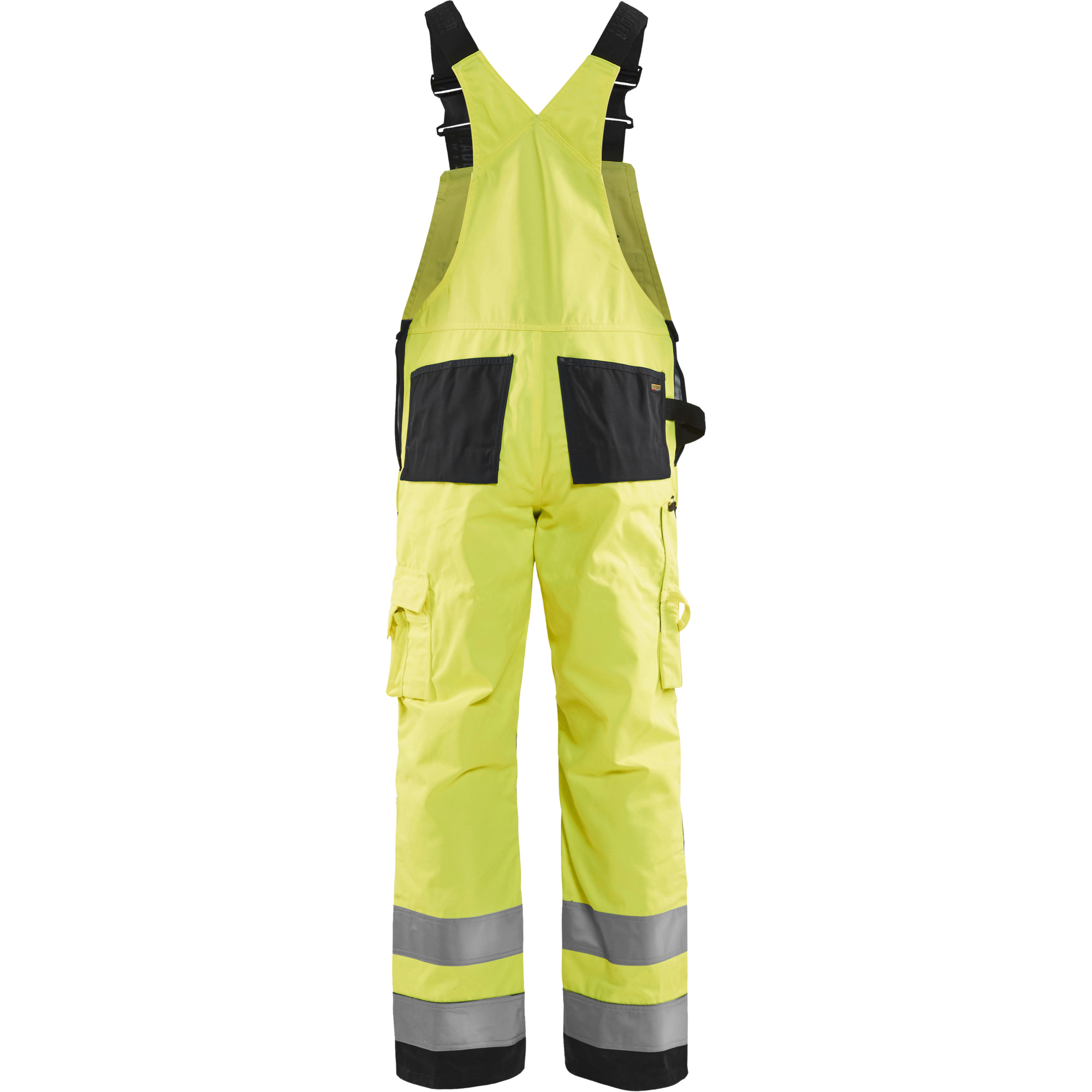 Blaklader High Vis Bib and Brace, Yellow/Black (4)