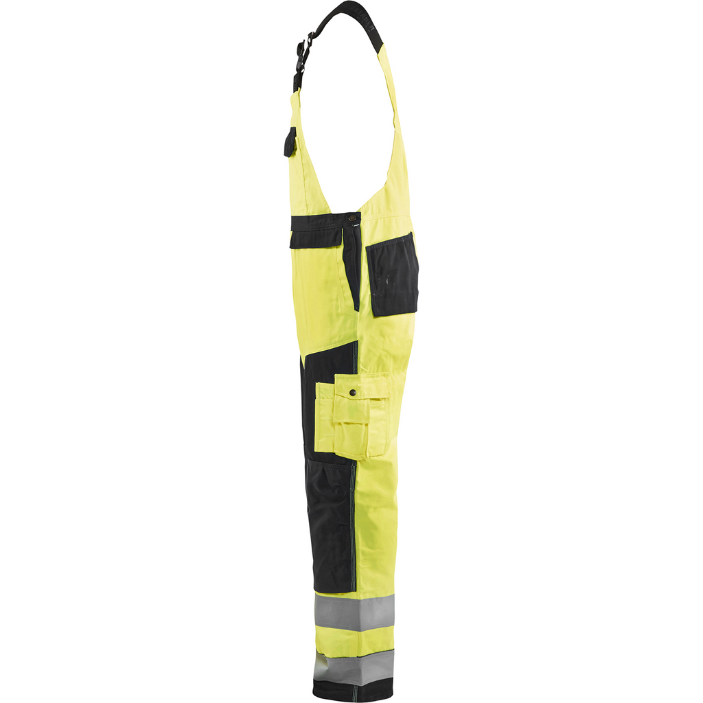 Blaklader High Vis Bib and Brace, Yellow/Black (3)