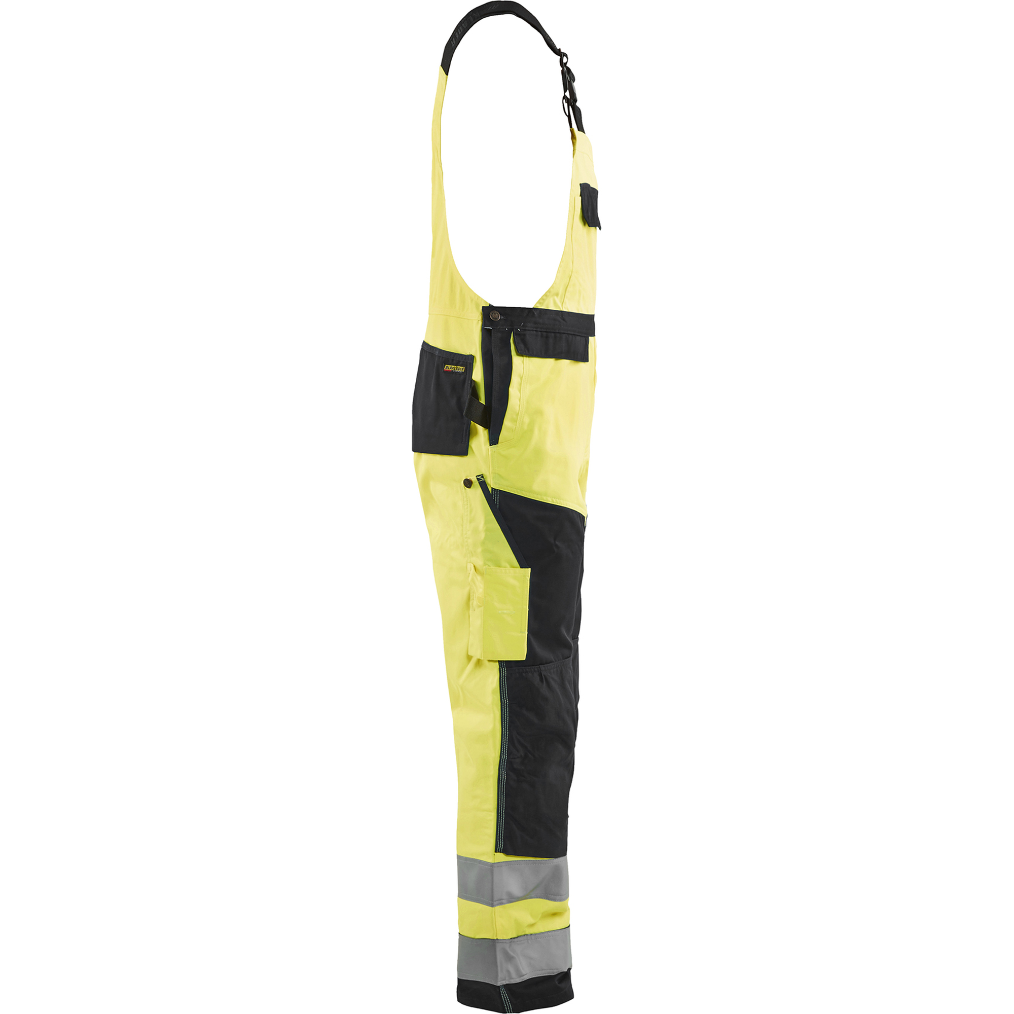 Blaklader High Vis Bib and Brace, Yellow/Black (2)