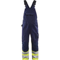 Blaklader High Vis Bib and Brace, Navy/ Yellow