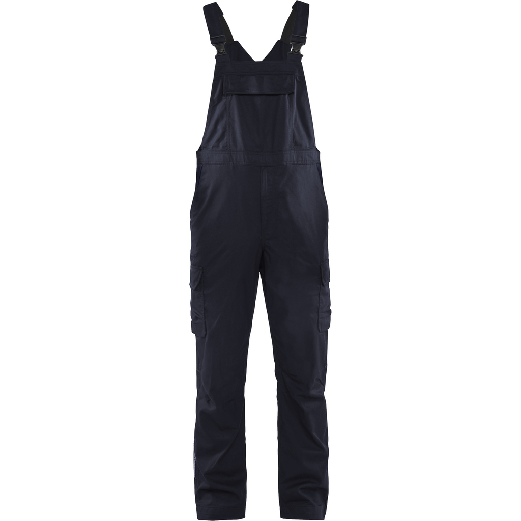 Blaklader Industry Stretch Bib and Brace, Dark Navy