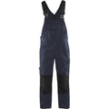 Blaklader Stretch Bib and Brace, Dark Navy/Black