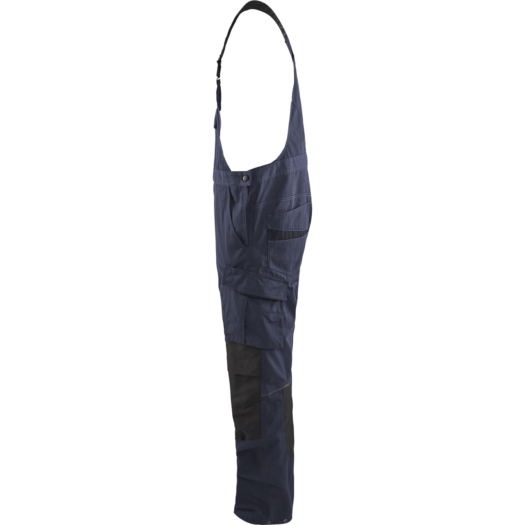 Blaklader Stretch Bib and Brace, Dark Navy/Black (2)