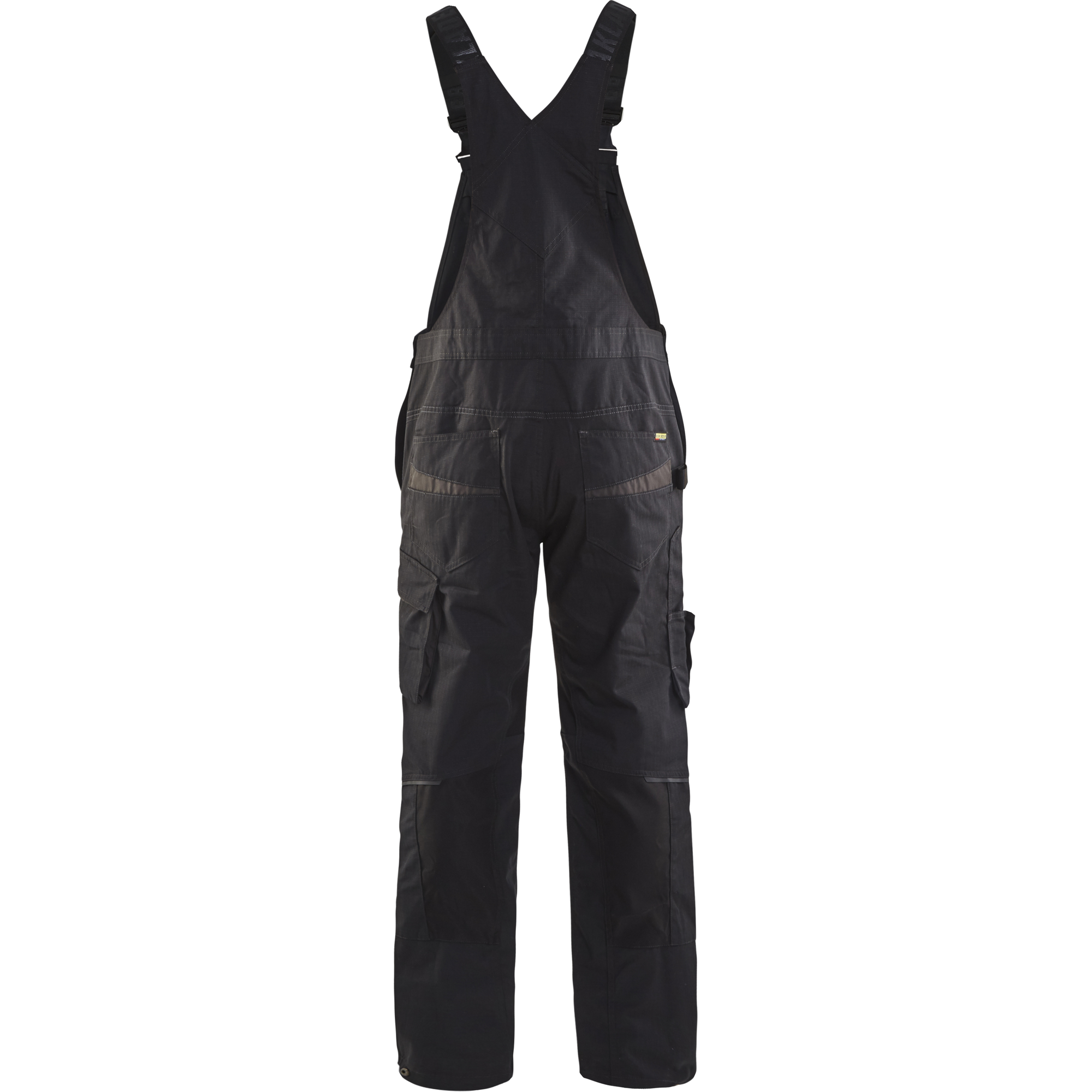 Blaklader Stretch Bib and Brace, Black/Dark Grey (3)