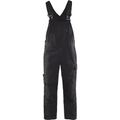 Blaklader Stretch Bib and Brace, Black/Dark Grey