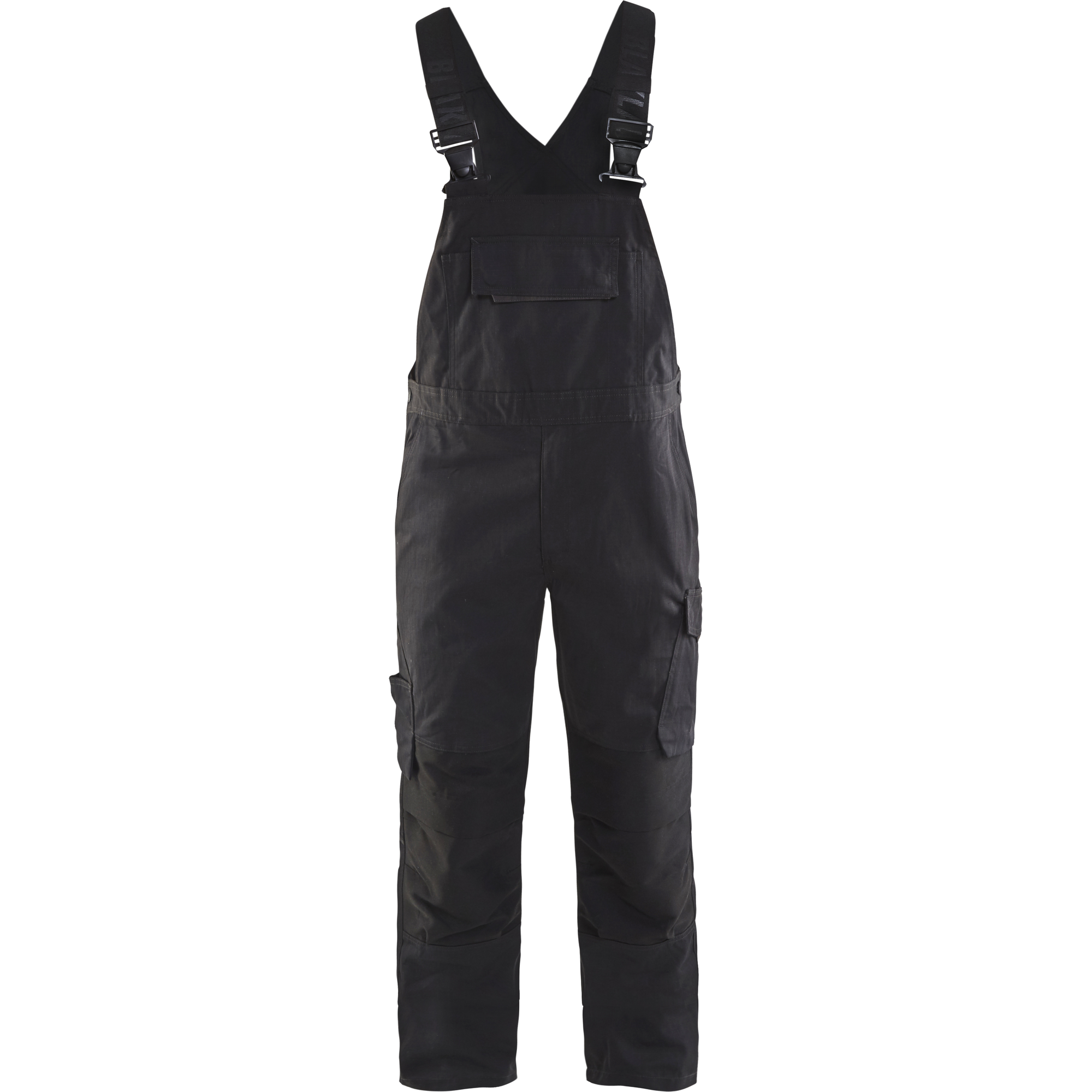 Blaklader Stretch Bib and Brace, Black/Dark Grey