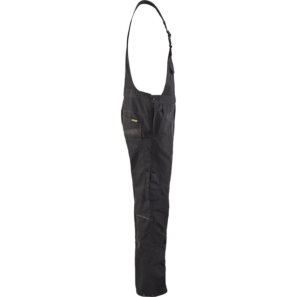Blaklader Stretch Bib and Brace, Black/Dark Grey (2)