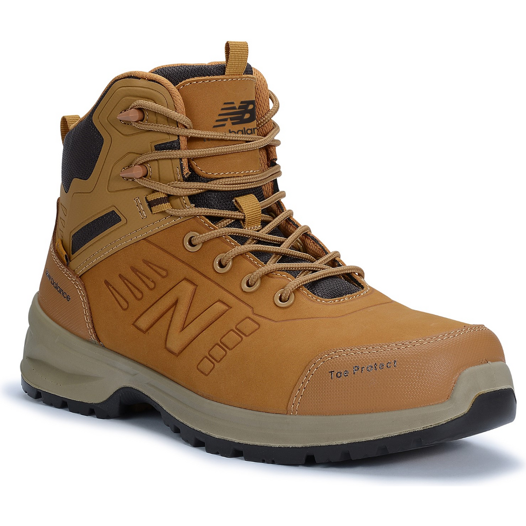 New Balance Calibre Safety Boots S3L FO HRO SR SC Wheat Width 2E