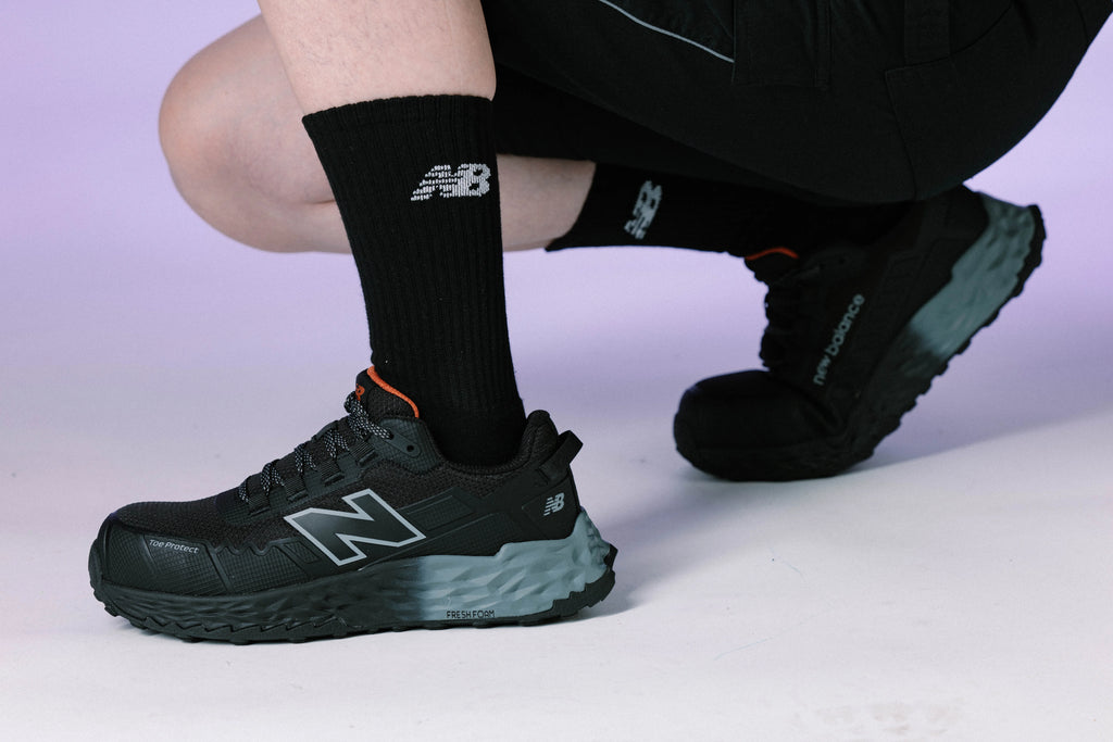 New Balance Cremorne Womens Safety shoes S3L, black / grey (17)