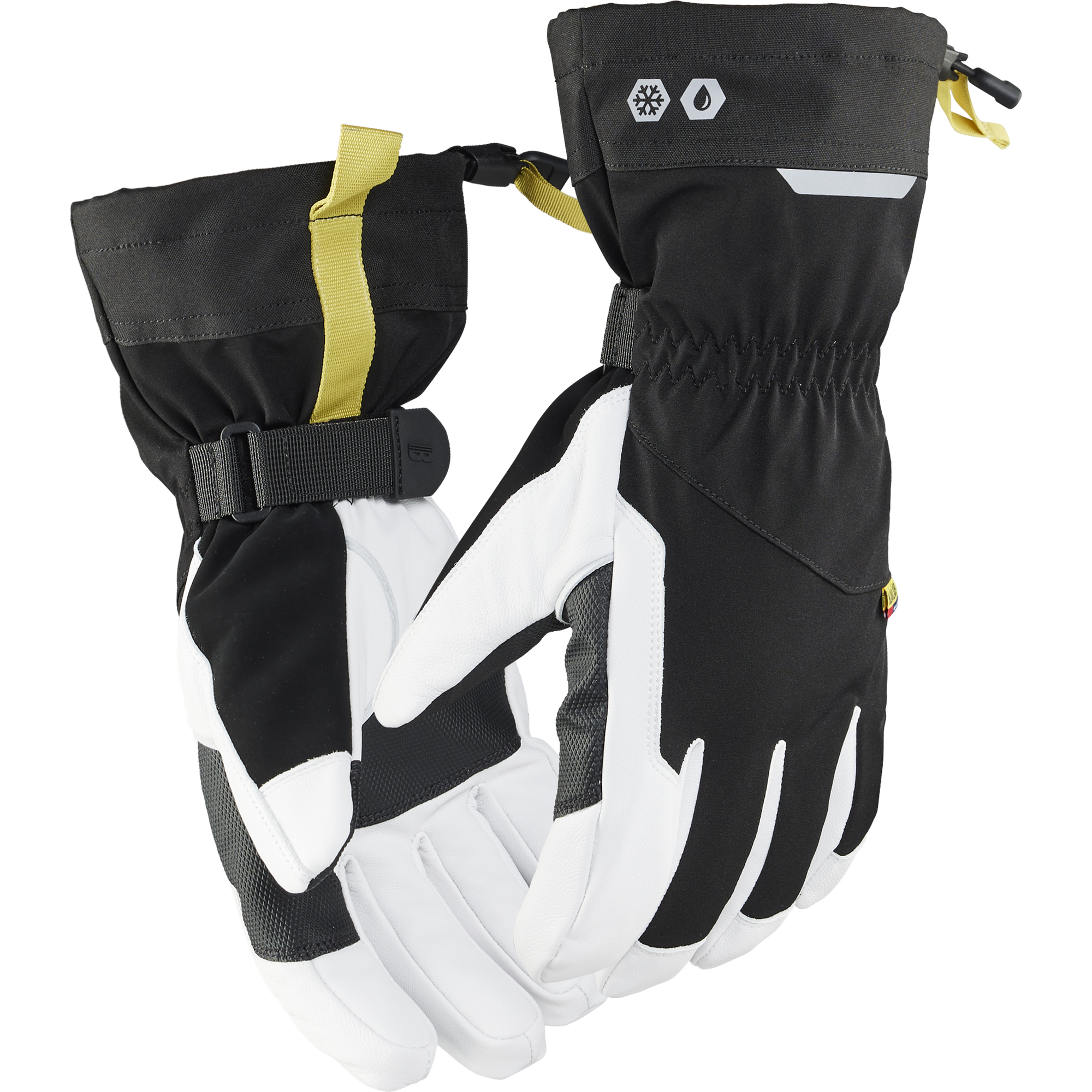 Blaklader Supreme Warm Winter Glove, Black/White